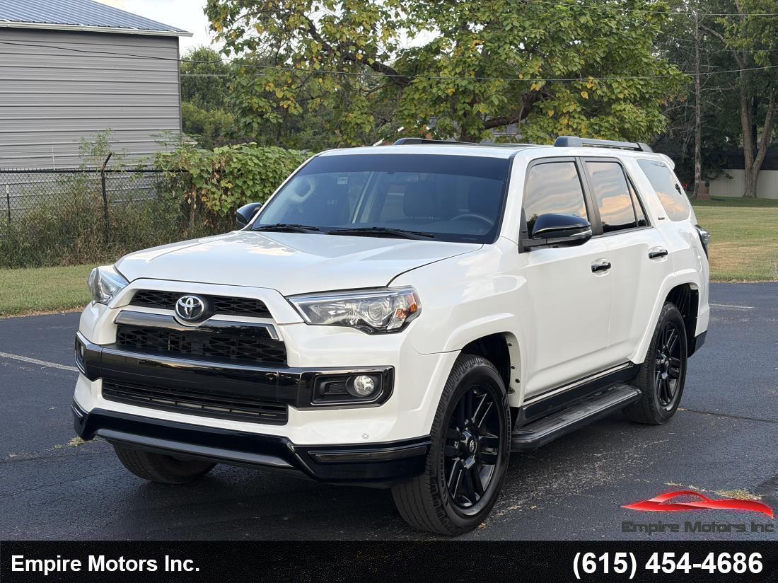 White 2019 Toyota 4Runner SUV / Crossover 4X2 Automatic
